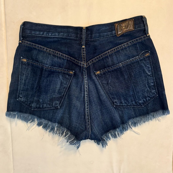 Citizens of Humanity Button-fly High Rise Denim Shorts Dark wash sz 27 - Picture 3 of 3